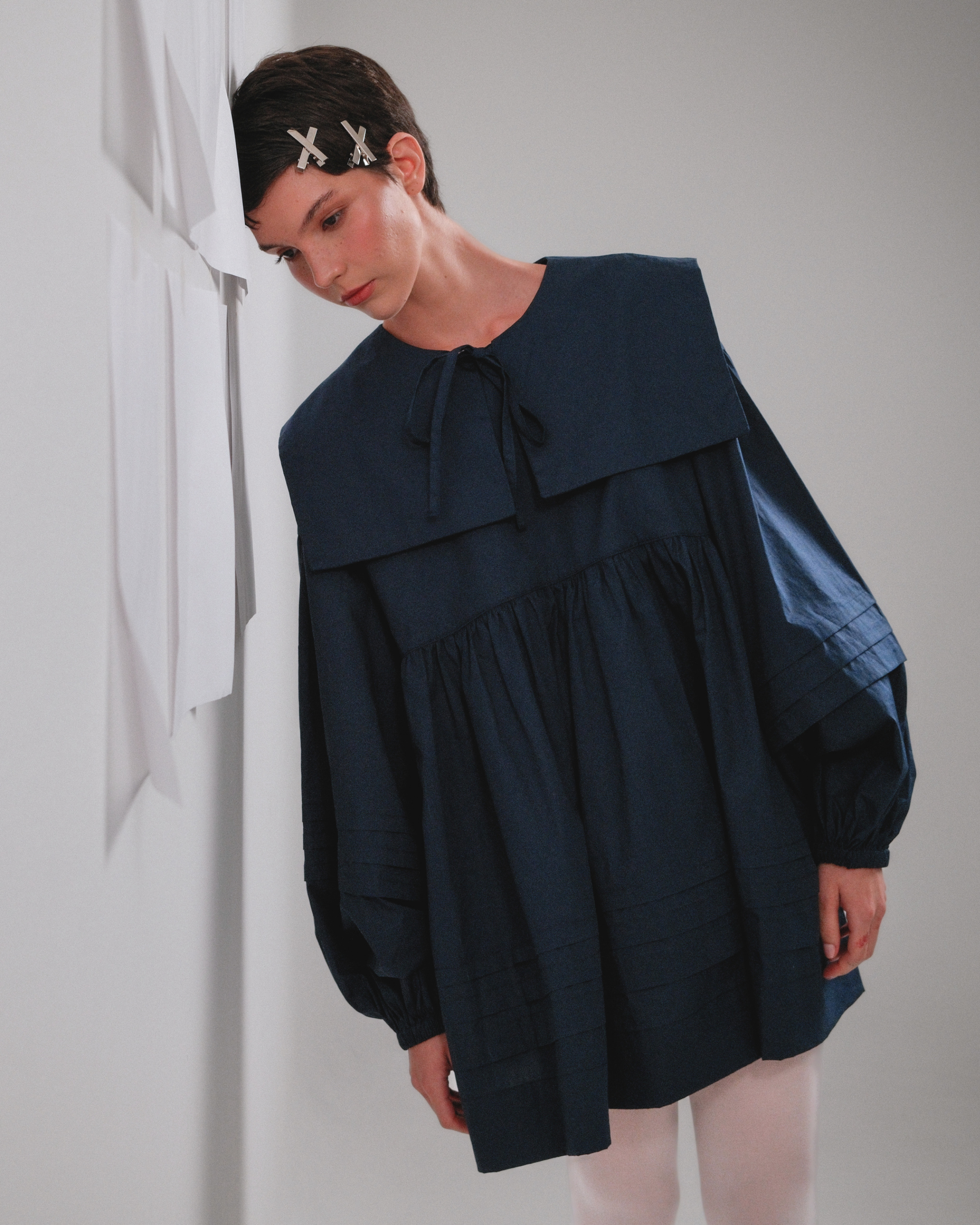 vestido cami marinho