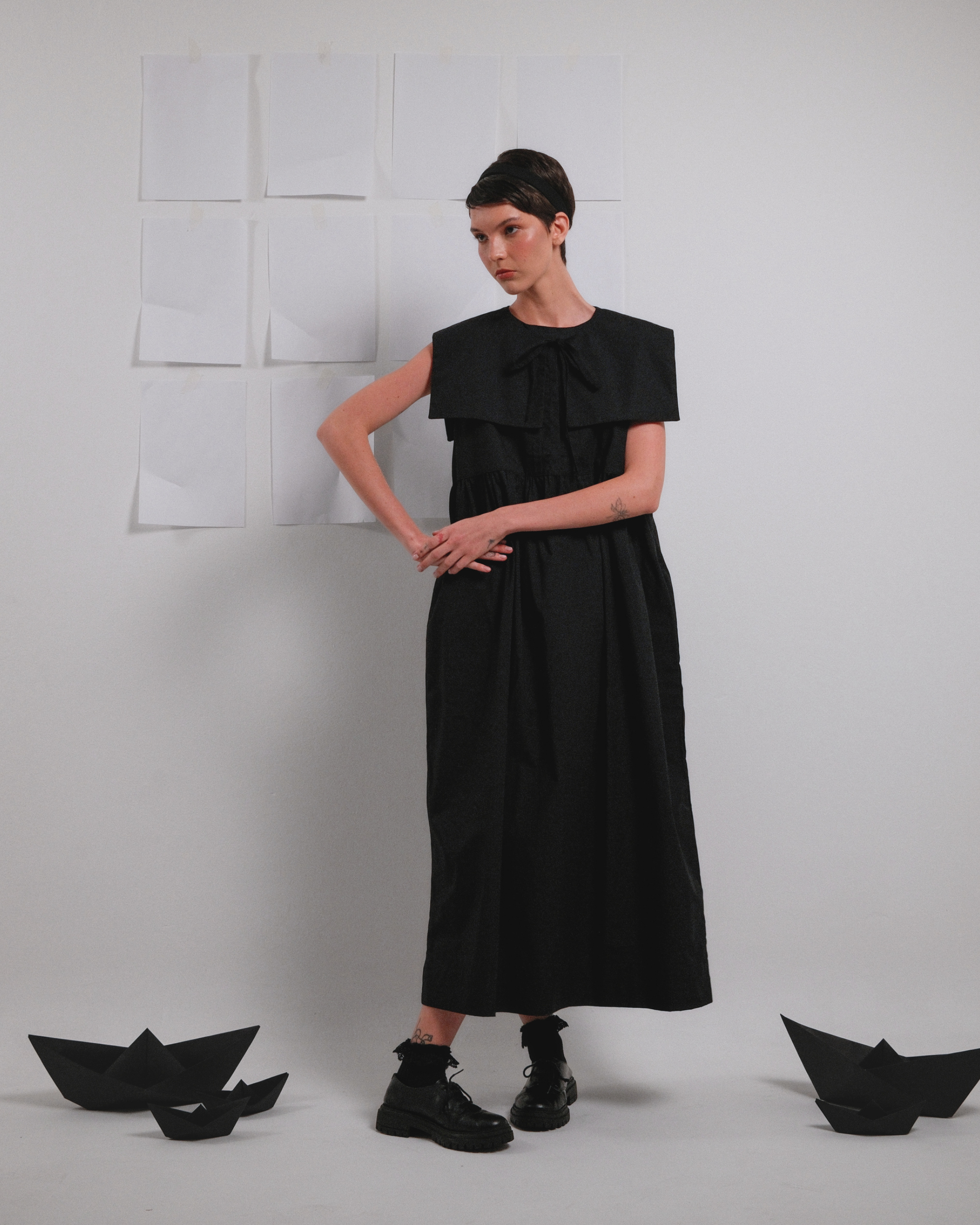 vestido oru preto