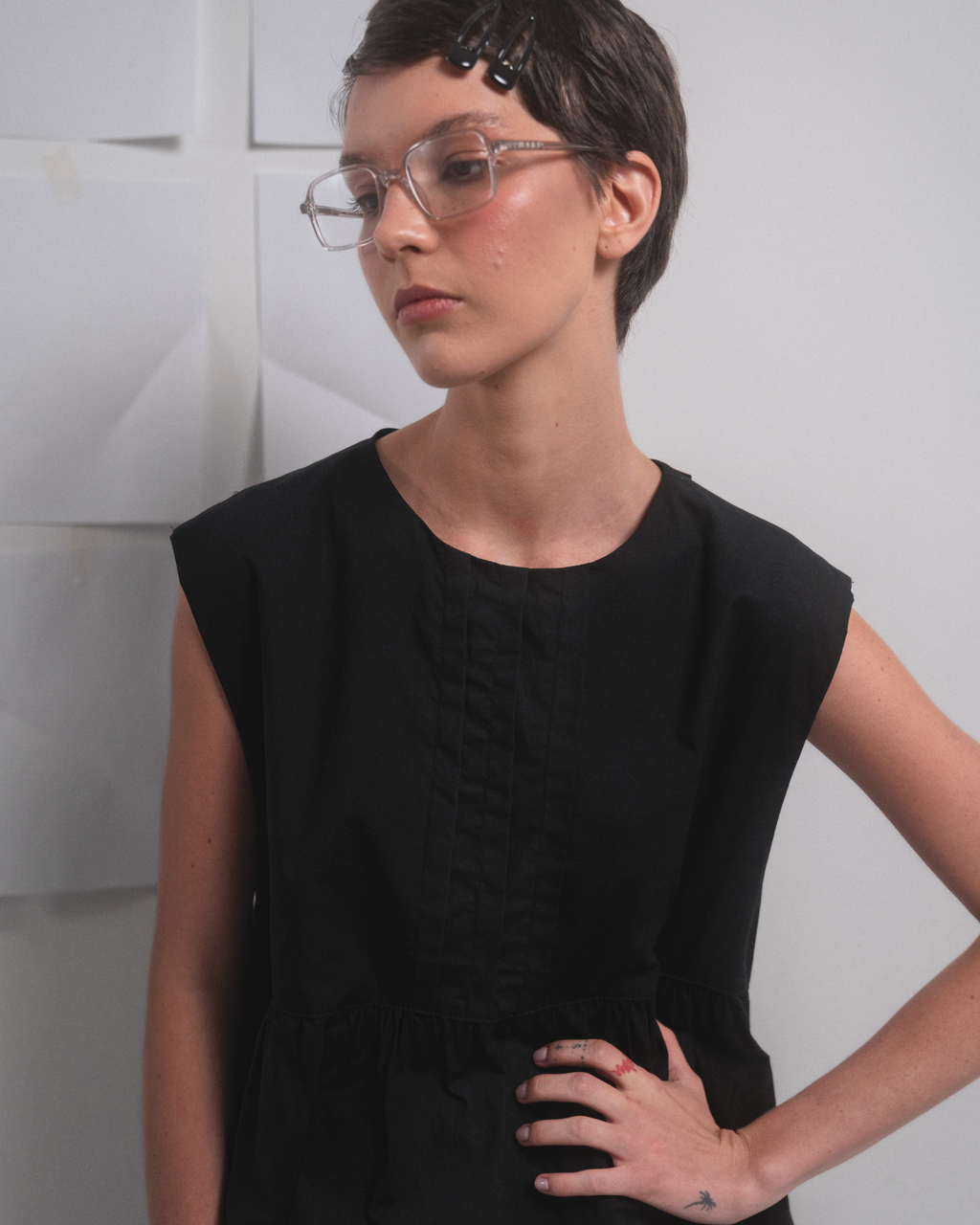 vestido oru preto