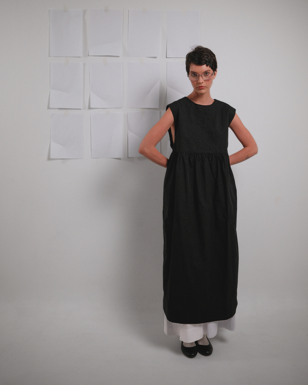 vestido oru preto