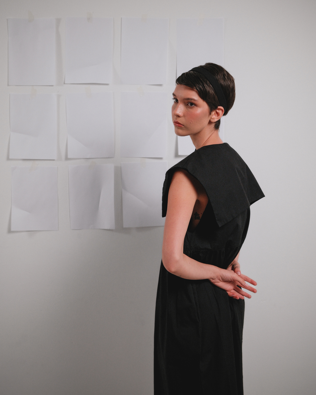 vestido oru preto